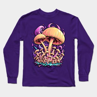 Mushrooms Long Sleeve T-Shirt